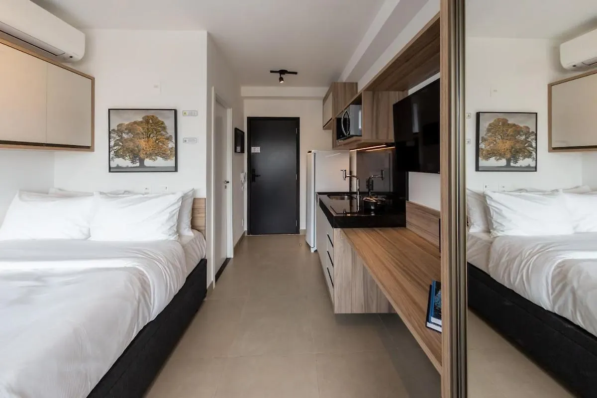Ferienwohnung Bhomy Pinheiros - 1 Quadra Metro O Freire Or1817 São Paulo Apartment
